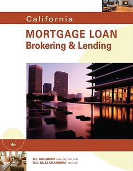 Paperback California Mortgage Loan Brokering & Lending Book