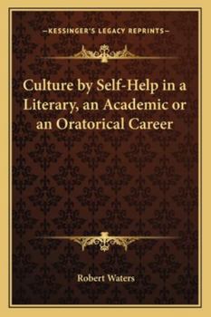 Paperback Culture by Self-Help in a Literary, an Academic or an Oratorical Career Book