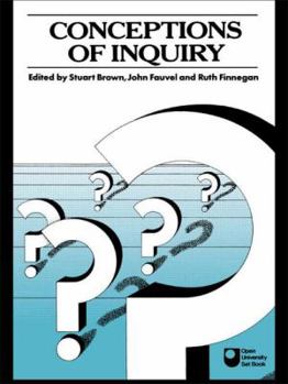Paperback Conceptions of Inquiry Book