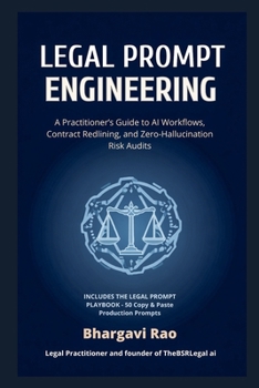 Paperback Legal Prompt Engineering Book