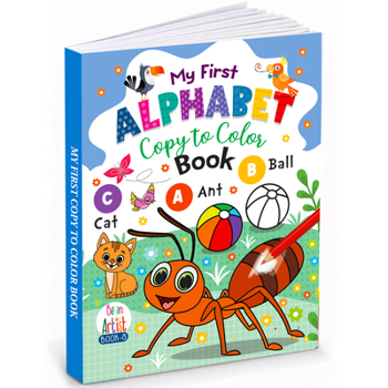 Paperback My First Alphabet Copy to color (Coloring Book) Book