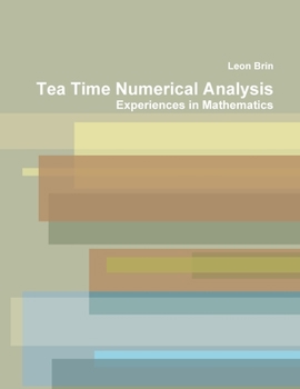 Paperback Tea Time Numerical Analysis Book