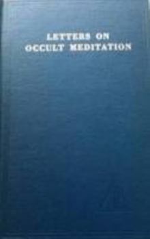 Hardcover Letters on Occult Meditation Book