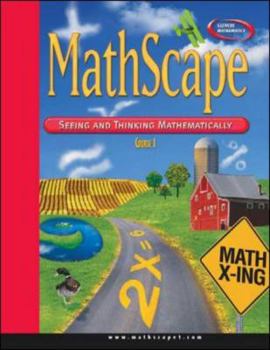 Hardcover Mathscape: Seeing and Thinking Mathematically, Course 1, Consolidated Student Guide Book