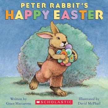 Hardcover Peter Rabbit's Happy Easter Book
