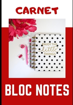 Paperback Carnet Bloc Notes: Cahier de notes - 100 pages lign?es - ?tudiants - Travail - organisateur - planificateur - planner - planning - cahier [French] Book