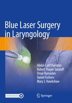 Paperback Blue Laser Surgery in Laryngology Book