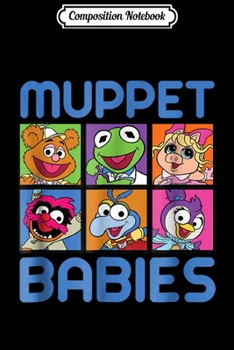 Composition Notebook: Disney Muppet Babies Squares  Journal/Notebook Blank Lined Ruled 6x9 100 Pages