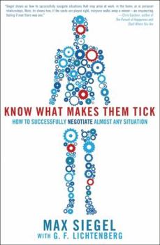 Hardcover Know What Makes Them Tick: How to Successfully Negotiate Almost Any Situation Book