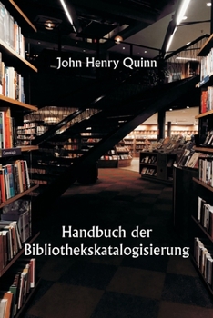 Paperback Handbuch der Bibliothekskatalogisierung [German] Book