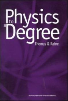 Paperback Physics to a Degree Book
