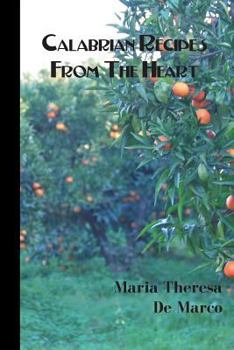 Paperback Calabrian Recipes from the Heart Book