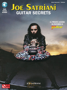 Paperback Joe Satriani - Guitar Secrets Book/Online Audio [With CD (Audio)] Book