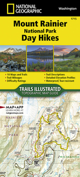 Misc. Mount Rainier National Park Day Hikes Map Book