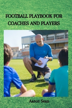 Paperback Football Playbook for Coaches and Players Book