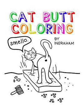 Paperback Cat Butt Coloring Book