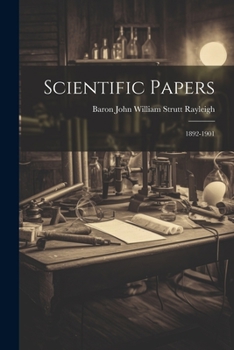 Paperback Scientific Papers: 1892-1901 Book