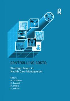 Paperback Controlling Costs: Strategic Issues in Health Care Management Book