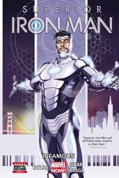 Paperback Superior Iron Man, Volume 1: Infamous Book