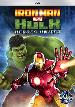 DVD Marvel's Iron Man & Hulk: Heroes United Book
