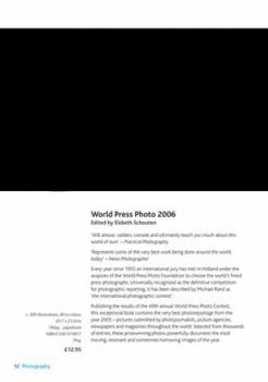 Paperback World press photo 2006 Book