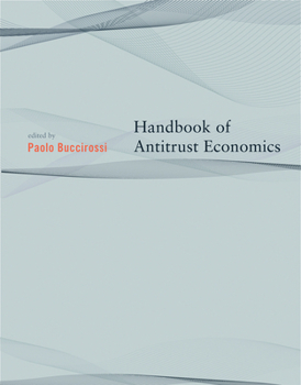 Paperback Handbook of Antitrust Economics Book