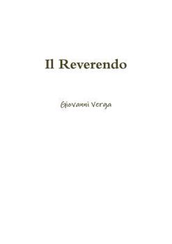 Paperback Il Reverendo [Italian] Book