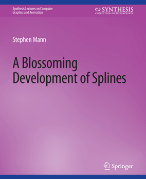 Paperback Blossoming Development of Splines Book