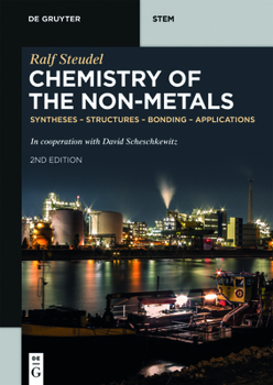 Paperback Chemistry of the Non-Metals: Syntheses - Structures - Bonding - Applications Book