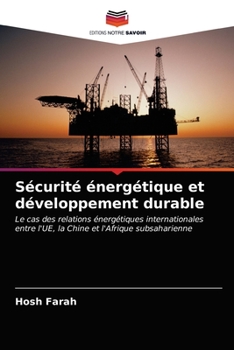 Paperback Sécurité énergétique et développement durable [French] Book