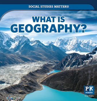 Library Binding What Is Geography? Book