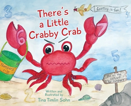 Hardcover There's a Little Crabby Crab Book