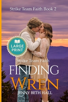Paperback Finding Wren (Large Print) - A Firefighter, Running, Slow Burn, Faith Based Romance [Large Print] Book