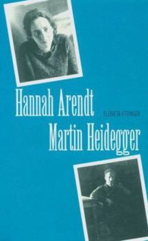 Hardcover Hannah Arendt/Martin Heidegger Book
