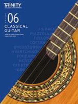 Sheet music Trinity College London Classical Guitar Exam Pieces 2020-2023: Grade 6 Book