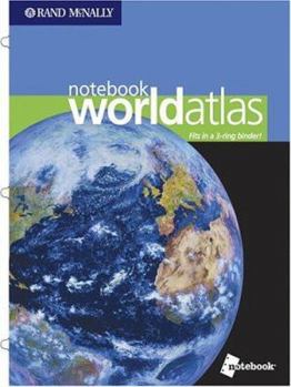 Paperback Notebook World Atlas Book