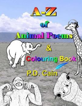 Paperback A-Z of Animal Poems & Colouring Book
