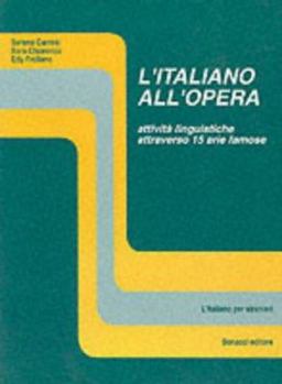 Paperback L'Italiano All'Opera (Italian Edition) [Italian] Book