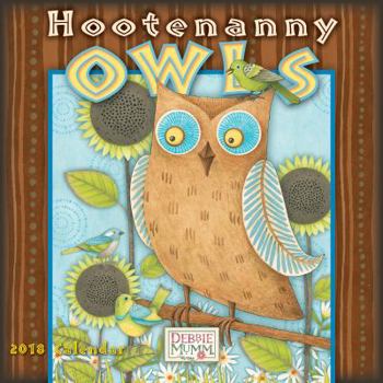 Calendar Hootenanny Owls Debbie Mumm 2018 Mini Calendar Book