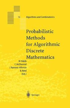 Paperback Probabilistic Methods for Algorithmic Discrete Mathematics Book