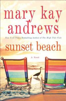Library Binding Sunset Beach [Large Print] Book