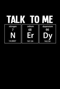 Paperback Notebook: Nerdy pun elements periodic table gifts 120 Pages, 6x9 Inches, Dot Grid Book