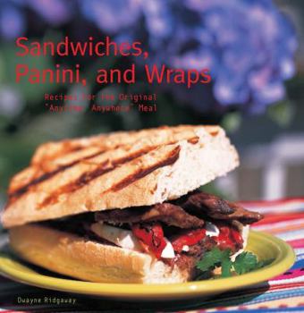 Hardcover Sandwiches, Panini, and Wraps Book