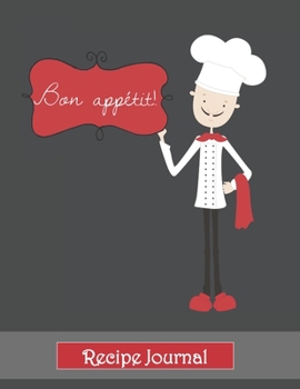 Recipe Journal: Recipe Journal Keeper for Heirloom, Gift, Family, Household, Recipe Records, Sloth