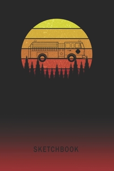 Sketchbook: Fire Engine Truck Blank Imaginative Sketch Book Paper | Teach & Practice Drawing for Experienced & Aspiring Artists & Illustrators | Creative Writing Pad | Create, Imagine & Learn to Draw