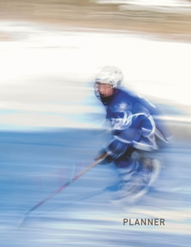 Planner: Ice Hockey 2 Year Weekly Planning Organizer | 2020 - 2021 | January 20 - December 21 | Writing Notebook | Productive Datebook Calendar Schedule | Plan Days, Set Goals & Get Stuff Done