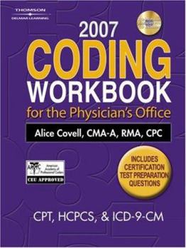 Paperback 2007 Coding Workbook for the Physician S Office Book