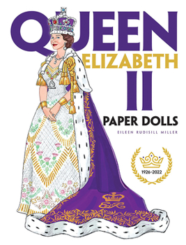 Paperback Queen Elizabeth II Paper Dolls Book