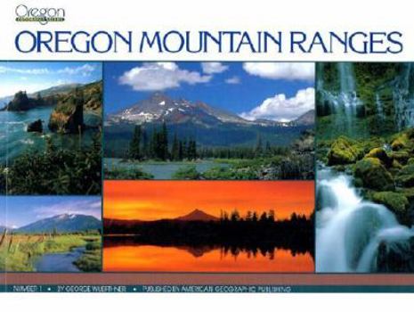 Paperback Oregon Mountain Ranges Book