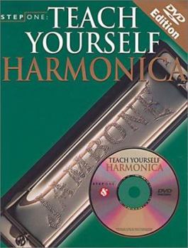 Paperback Step One: Teach Yourself Harmonica [With DVD] Book